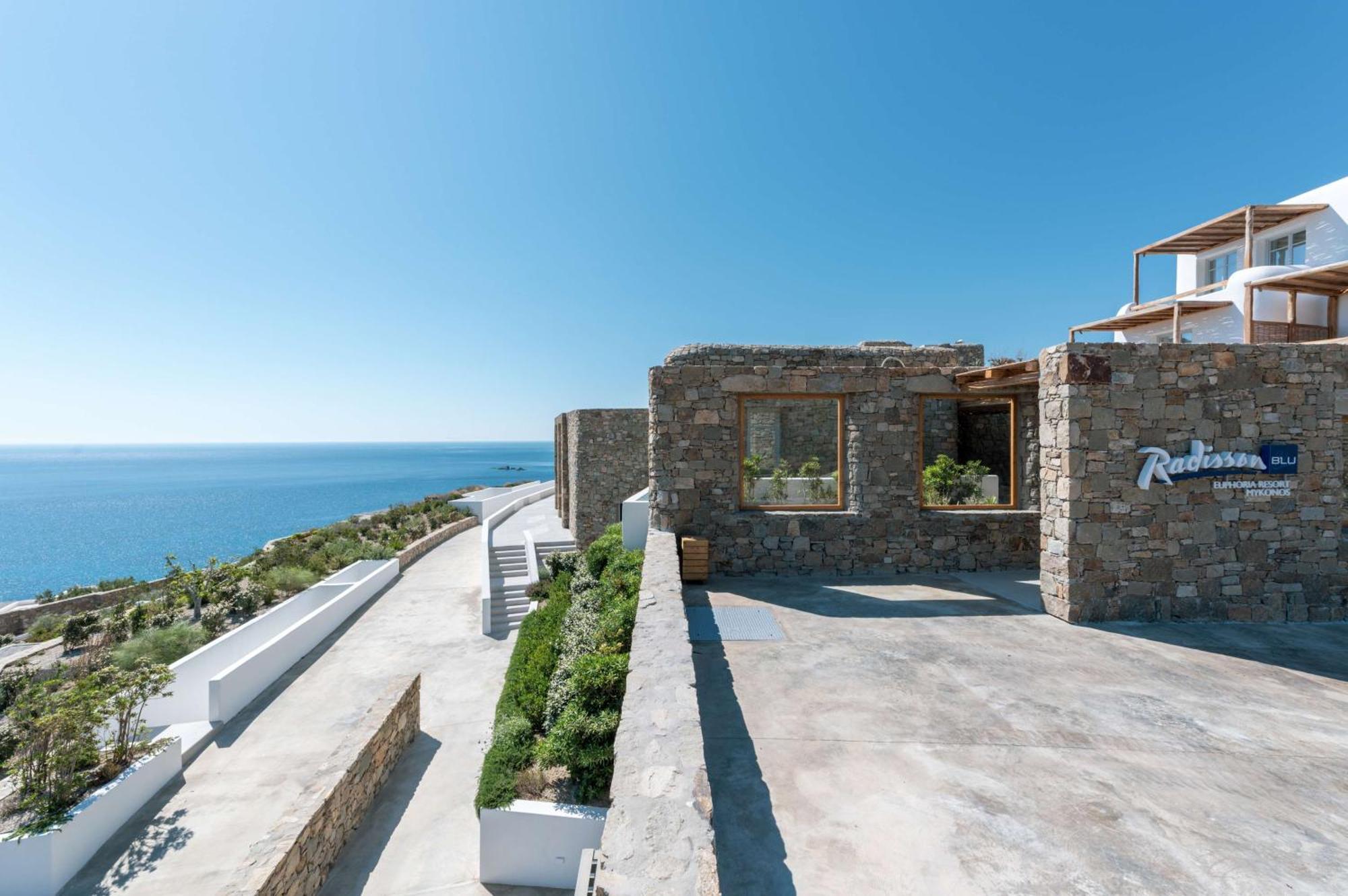 Radisson Blu Euphoria Resort, Mykonos Kalo Livadi Ngoại thất bức ảnh